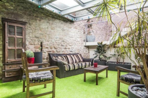 Appartement avec jardin intérieur 4 pers centre ville